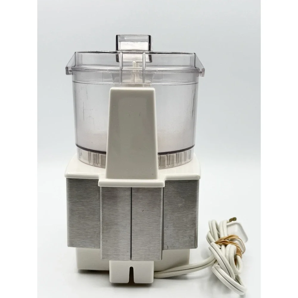 Cuisinart Mini-Prep 2.6-Cup Food Processor White / Stainless DLC-1SSW TX Type21